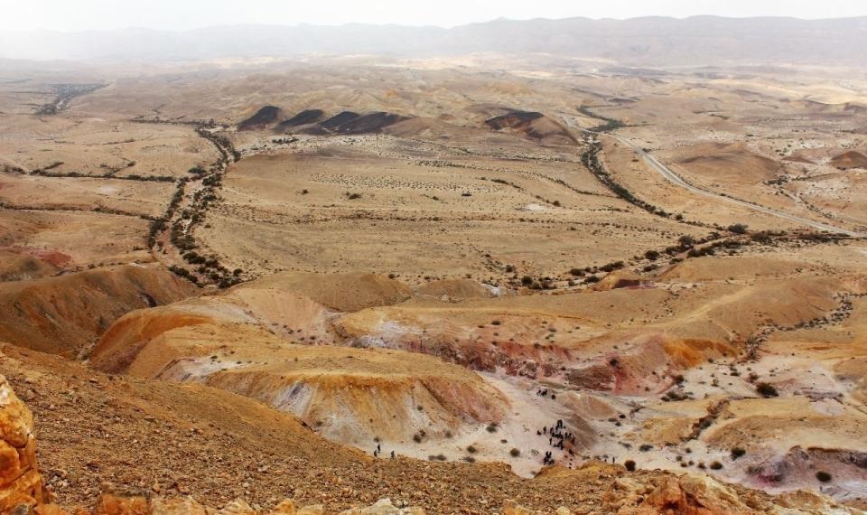 Ландшафт пустелі дуже схожий на марсіанські пейзажі